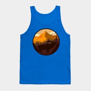 Deer In The Dawn - Nature Lovers Tank Top